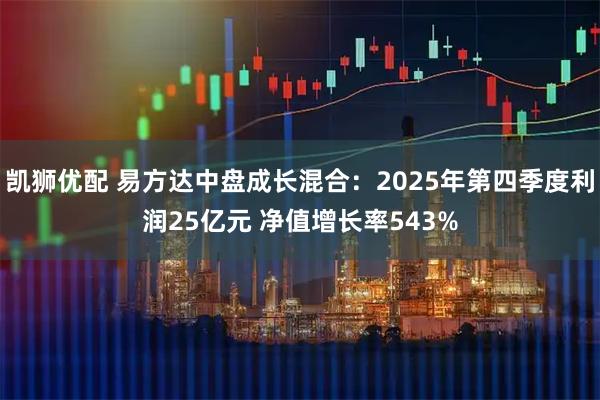 凯狮优配 易方达中盘成长混合：2025年第四季度利润25亿元 净值增长率543%